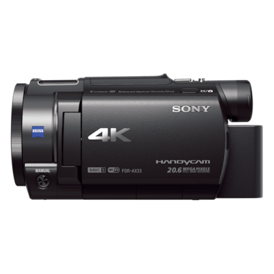 Small 4K Video Camera with WiFi | FDR-AX33 | Sony Middle East