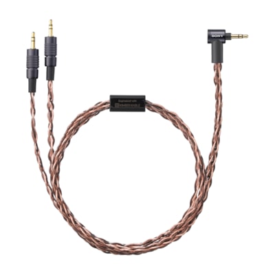 SONY MUC-B12SM1 ヘッドホンケーブル L型プラグ MUC-B12SM1 Stereo Mini 1.2m Y-type Cable | MUC-B12SM1 | Sony