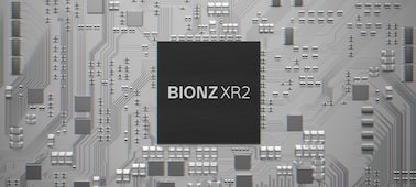 Изображение процессора на основе искусственного интеллекта BIONZ XR.