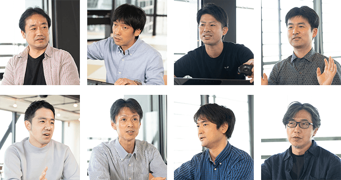 インタビュー風景の写真